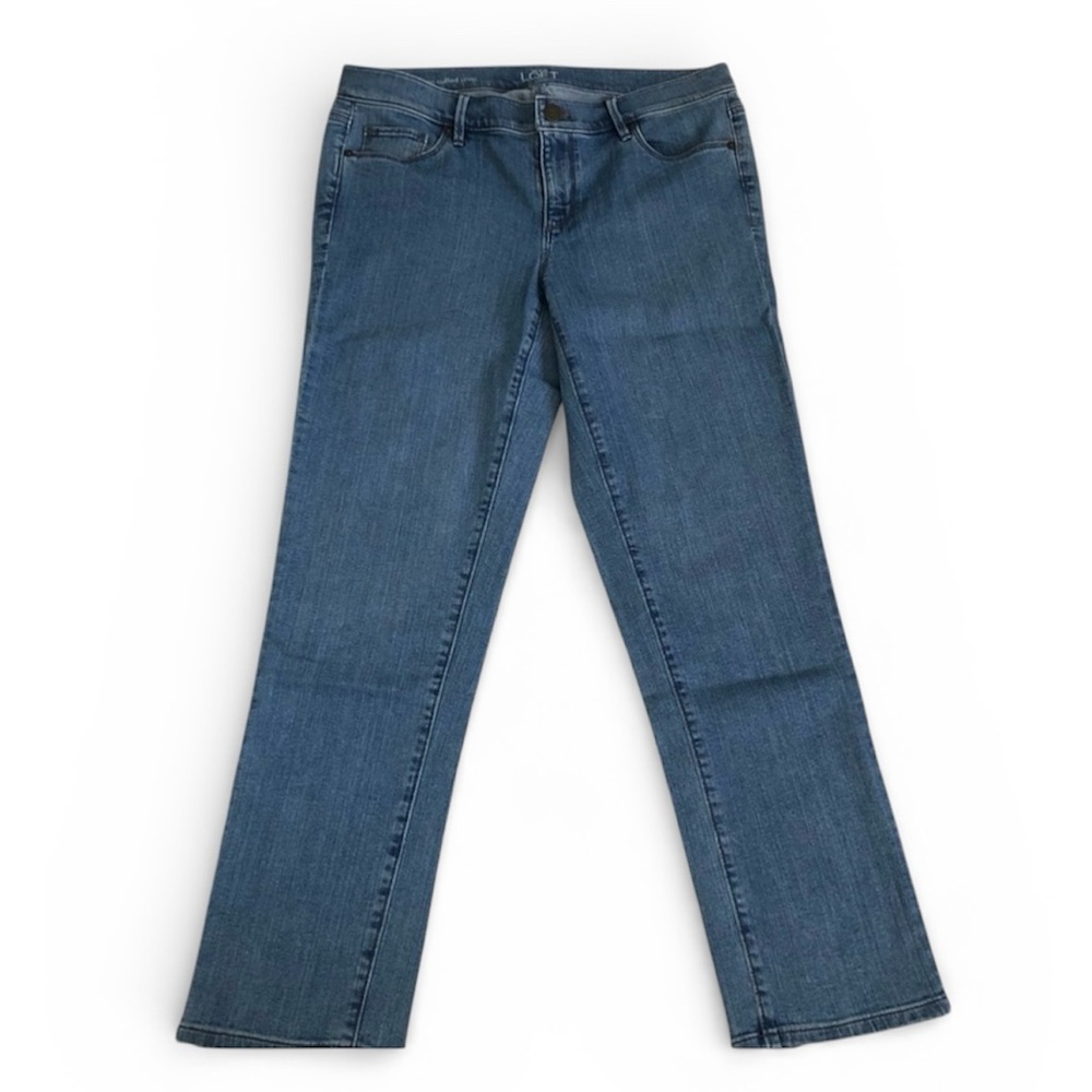 LOFT Modern Cuffed Crop Jean NWOT